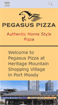 Mobile Screenshot of pegasuspizza.ca