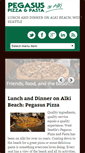 Mobile Screenshot of pegasuspizza.com